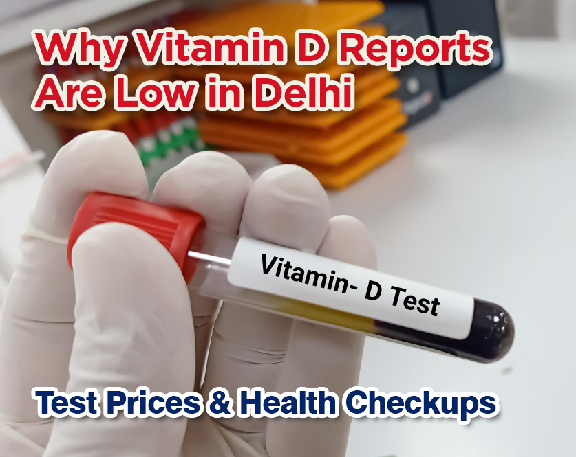Vitamin D Test Price in Delhi and Full Body Health Checkups